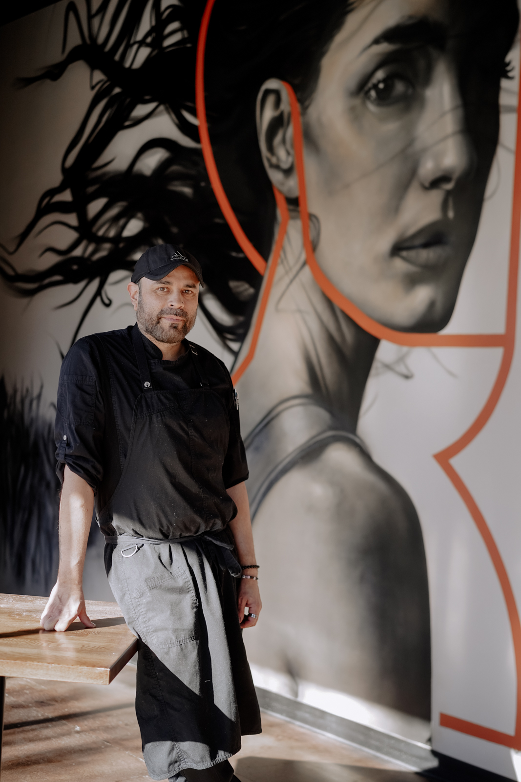 Chef Luis Perez at La Lola Taco